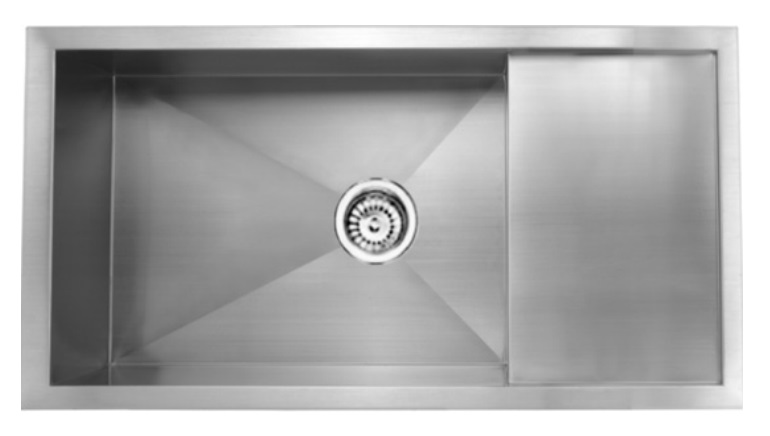 CARYSIL RXQ-915 Stainless Steel Under Mount Kitchen Sink With Drainer